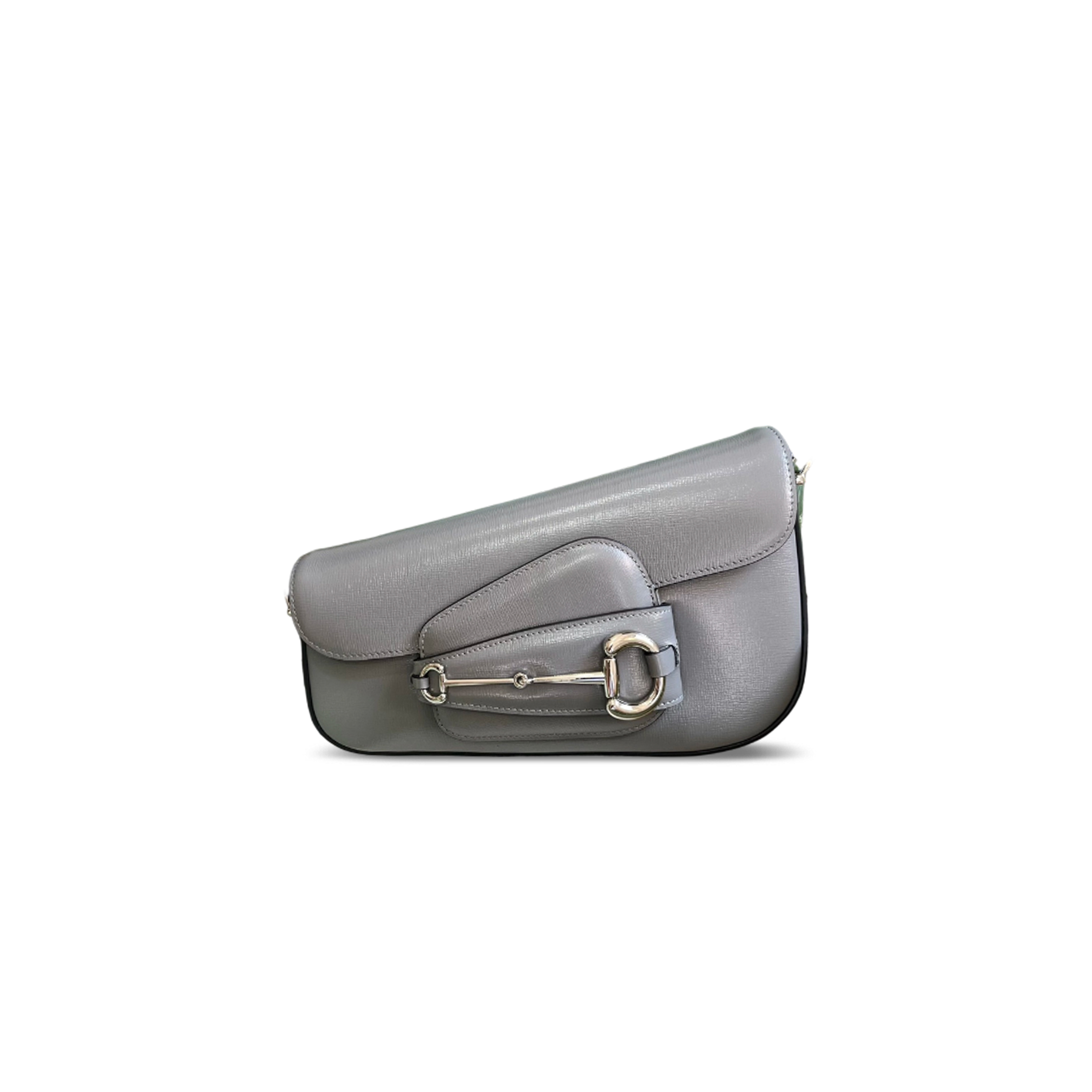 GUCCI HORSEBIT 1955 TEXTURED LEATHER SHOULDER BAG 764155 (26.5*17*8cm)